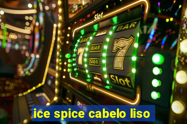 ice spice cabelo liso